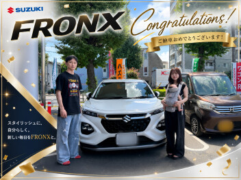 フロンクスご納車しました